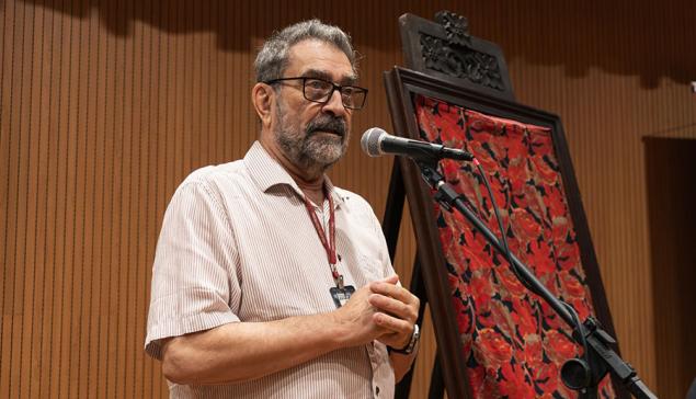 Revista Concerto Antonio Hohlfeldt, presidente da Fundação Theatro São Pedro, no ‘Ópera em pauta’ realizado em outubro (divulgação, Vitoria Proença)