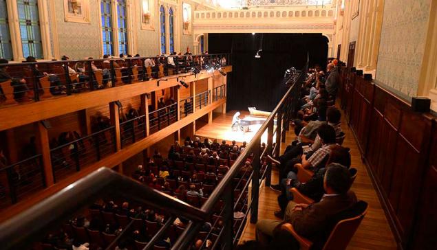 Revista Concerto Capela Santa Maria, um dos espaços que recebe a Oficina de Música de Curitiba (divulgação)