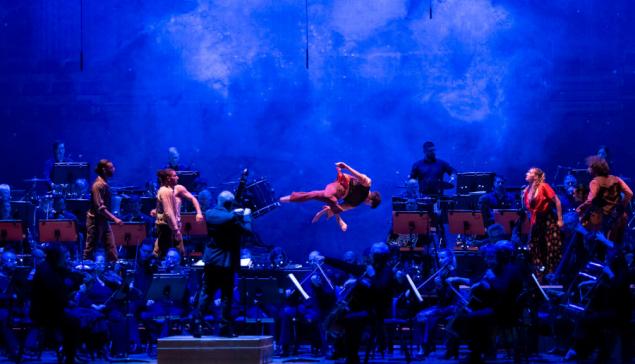 Revista Concerto Cena do espetáculo 'A flor azul', apresentado pela Osesp [Divulgação/Bianca Tatamiya]