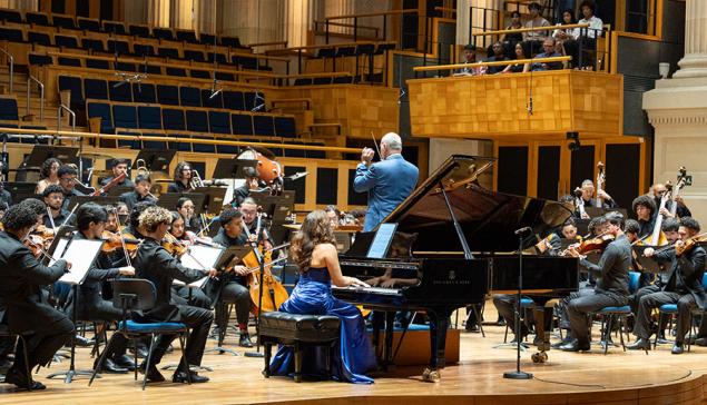 Revista Concerto Lígia Moreno, Cláudio Cruz e a Orquestra Jovem do Estado se apresentam na Sala São Paulo (divulgação, Rob Borges)