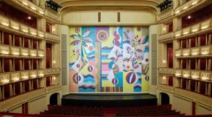 Mural 'Pink Sunshine', de Beatriz Milhazes [Divulgação]