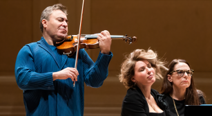 O violinista Maxim Vengerov e a pianista Polina Osentiskaya [Divulgação]