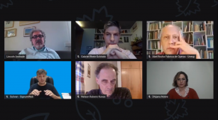 Debate do webinar #ÓperaHoje - mesa formação