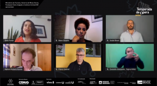 Debate do webinar #ÓperaHoje - mesa inovacao