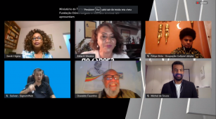 Debate do webinar #ÓperaHoje - mesa sobre diversidade