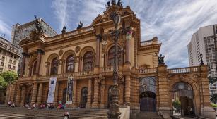 Fachada do Theatro Municipal de São Paulo [Divulgação/Ricardo Kleine]