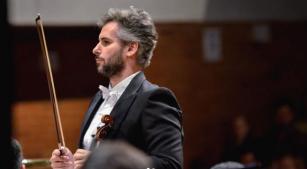 Violinista Abner Landim, spalla demitido da OFG (divulgação OFG, @cissanobasileu)