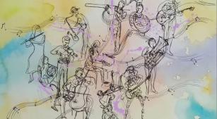 Ilustração do Festival Musimagem (reprodução)