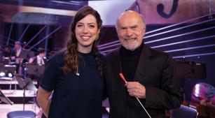 Roberta Martinelli e Julio Medaglia, apresentadores do Prelúdio [Divulgação/Nadja Kouchi]