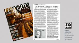 Acervo CONCERTO: Réquiem alemão, de Brahms