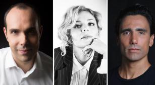 Ricardo Ballestero, Manuela Freua e Homero Velho [Reprodução]