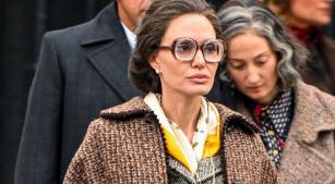 Angelina Jolie em cena do filme 'Maria Callas' [Divulgação]