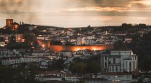 Vista da cidade de Óbidos, em Portugal [Divulgação/Turismo de Óbidos]