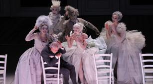 Cena de  'L’opera seria', de Florian Leopold Gassmann [Divulgação/Brescia e Amisano/Teatro Alla Scala]