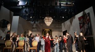 Ensaio da ópera 'La traviata' [Divulgação/Vitoria Proença]