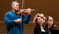 O violinista Maxim Vengerov e a pianista Polina Osentiskaya [Divulgação]