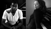 Os pianistas Hércules Gomes e Karin Fernandes (divulgação)