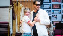 Martha Plimpton e Paulo Szot durante os ensaios da produção [Divulgação]