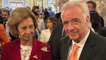 A rainha emérita Sofia da Espanha e o maestro João Carlos Martins (divulgação, novitacom silvio)