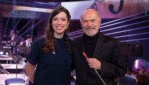 Roberta Martinelli e Julio Medaglia, apresentadores do Prelúdio [Divulgação/Nadja Kouchi]
