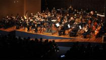 Orquestra Sinfônica da USP em concerto no Centro Cultural Camargo Guarnieri [divulgação/ PRCEU, USP]