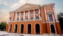 Fachada do Theatro da Paz, em Belém do Pará (divulgação, Ascom / Secult)