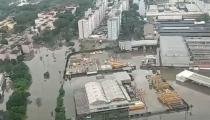 Vista aérea de Porto Alegre [Reprodução/YouTube]