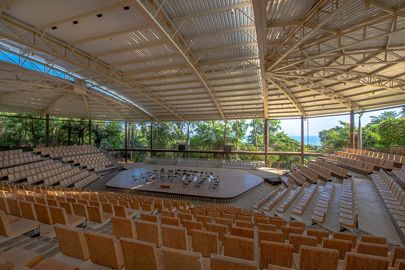 Teatro Vermelhos, em Ilhabela [Divulgação / Marco Yamin]