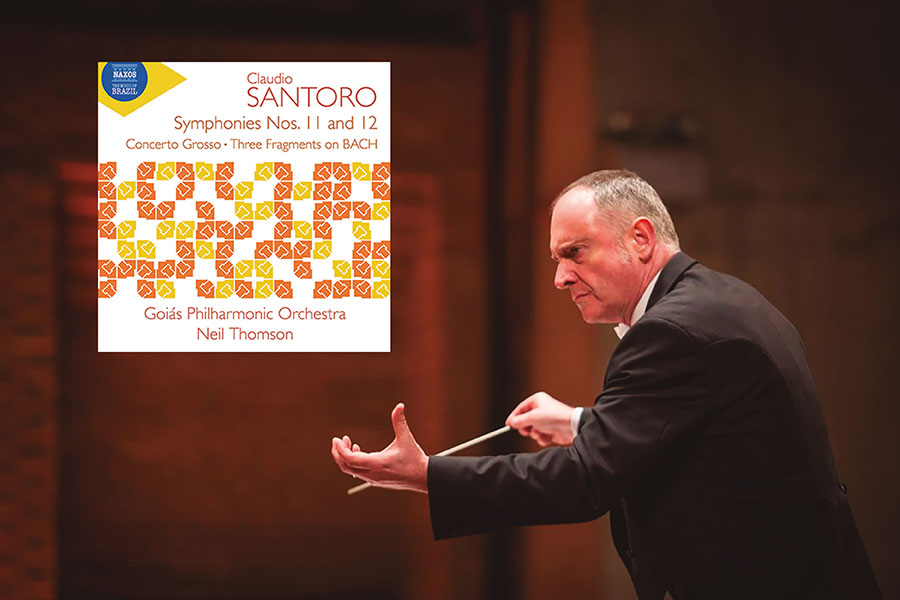 CD Santoro, Filarmônica de Goiás, direção de Neil Thomson (foto dvulgação)
