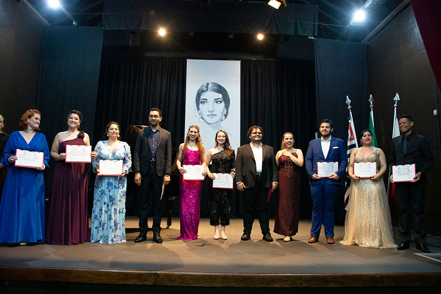Vencedores do 20º Concurso Maria Callas (divulgação, Francielle Arantes)